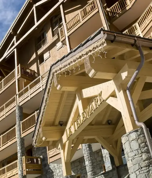 Le Télémark, Tignes le Lac (self catered apartments) - Exterior shot in summer