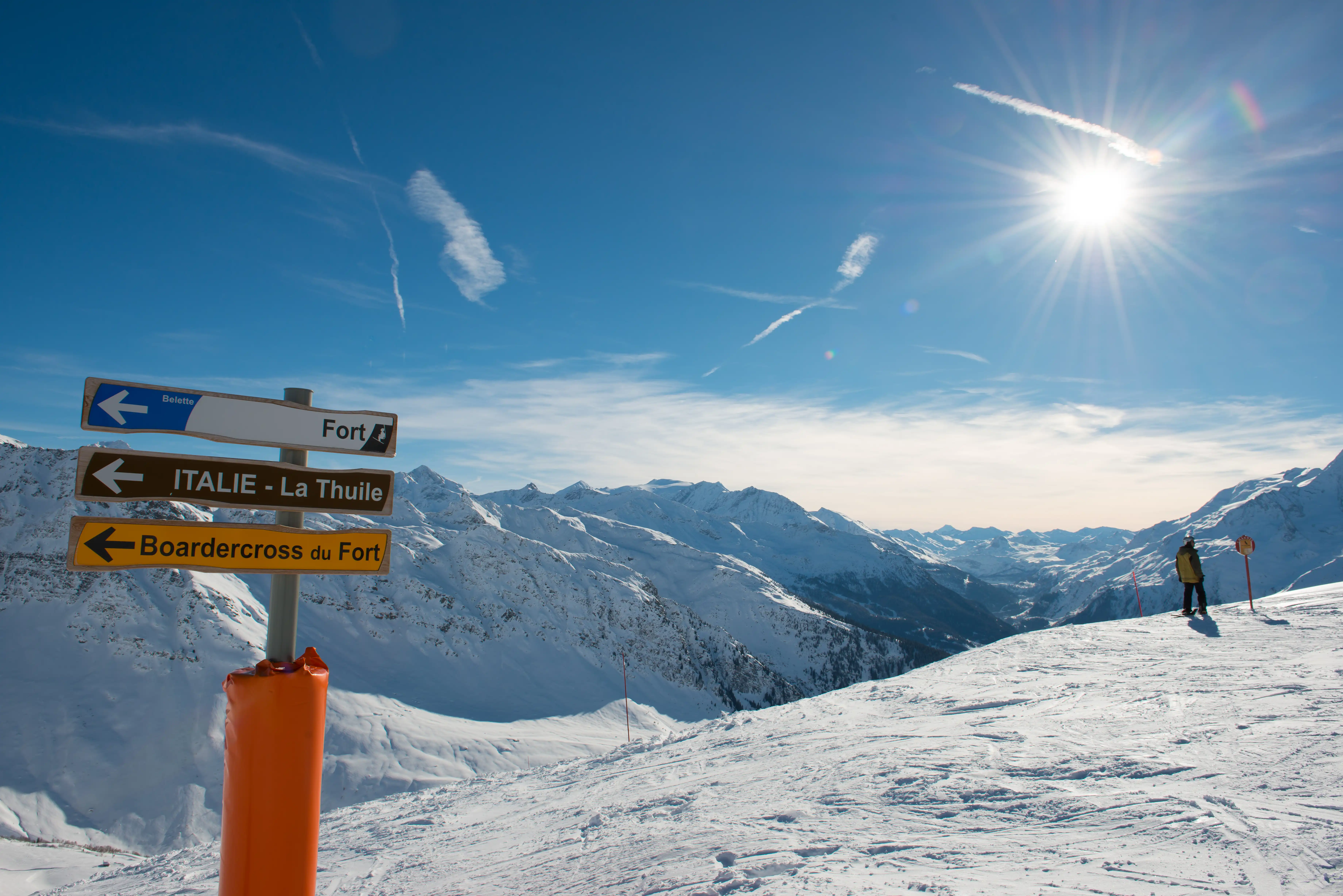 International Skiing in La Rosiere