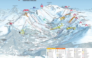 Meribel piste map