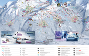 Les Arcs Paradiski piste map